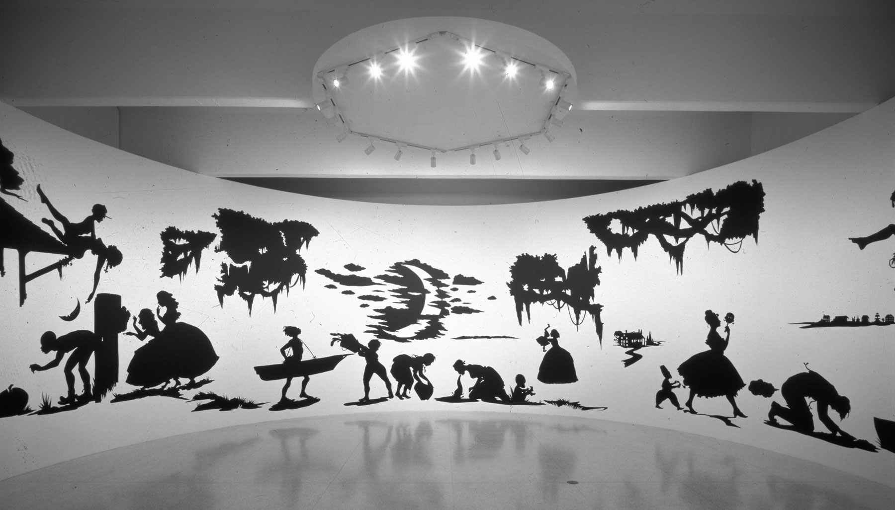 <p>An artist known for her cut-out silhouettes that address themes of race and identity.</p>