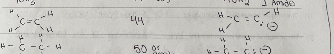 <p>Ethene CH2=CH2</p>