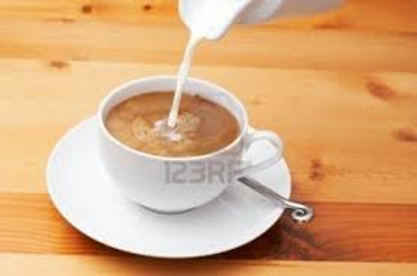 <p>coffee with milk</p>