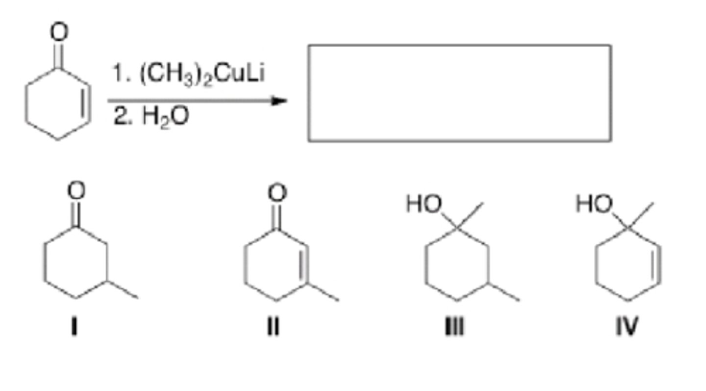 <p>What is the major organic product of the following reaction?</p>