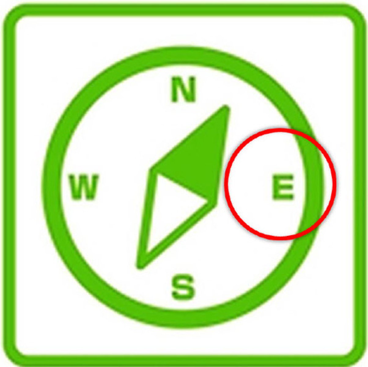 <p>East (n) (adj) (adv) /iːst/<br>- To the East of<br>- In the East</p>