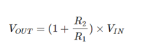 <p>The operational amplifier forces the inverting (-) terminal voltage to equal the input voltage, which creates a current flow through the feedback resistors. The output voltage is always in phase with the input voltage, which is why this topology is known as non-inverting. Note that with a non-inverting amplifier, the voltage gain is always greater than 1, which is not always the case with the inverting configurations.   </p>