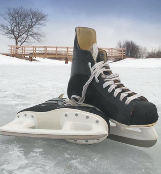 <p>to skate/to figure skate</p>