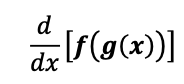 <p>Chain Rule</p>