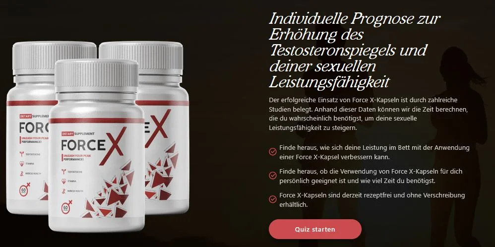 <p>Force X Offizielle Webseite</p>
