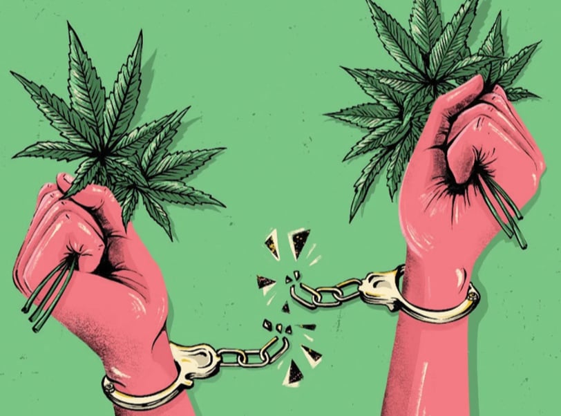 <p>cease to treat smth as illegal</p>