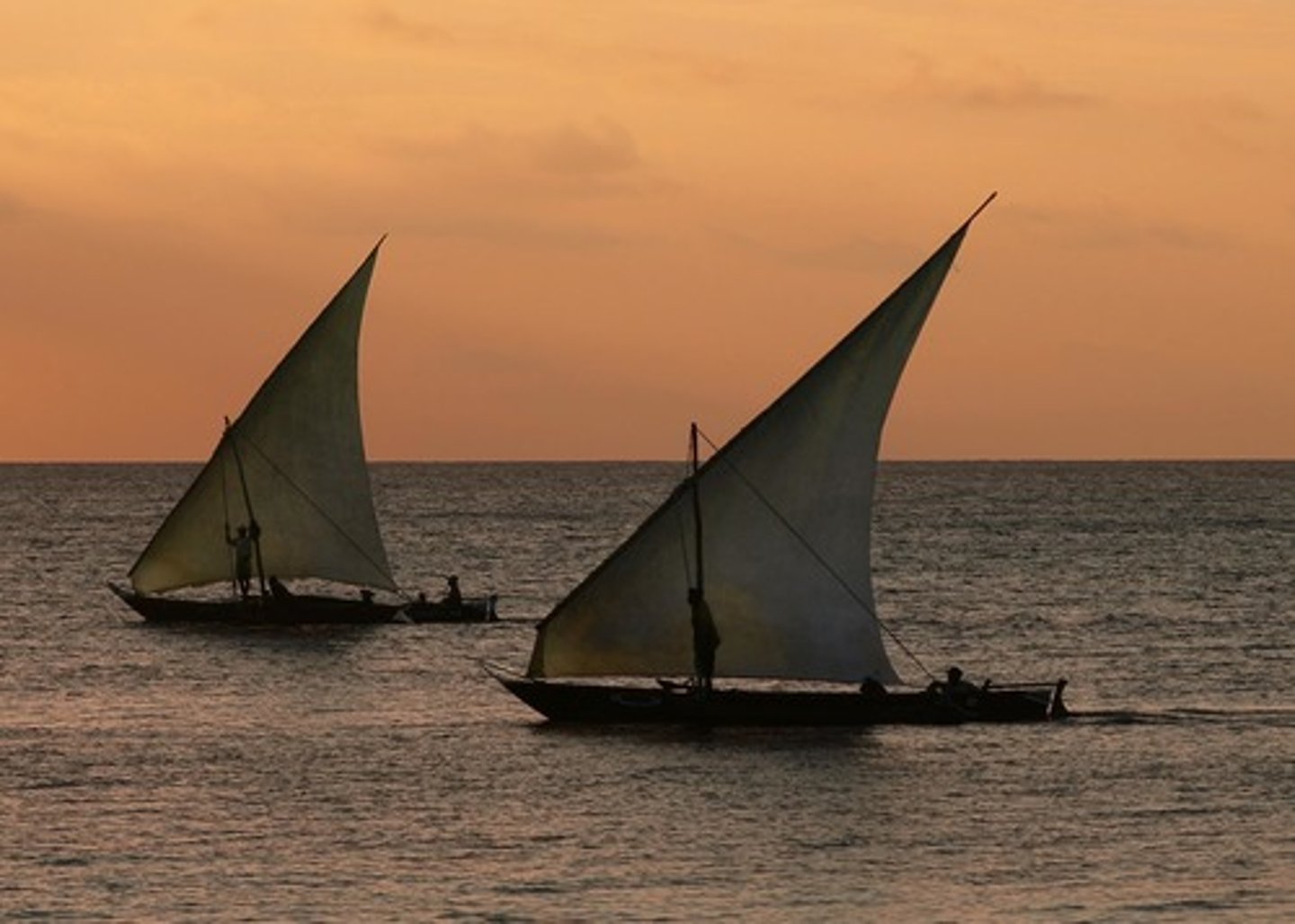 <p>Small wooden boats used by Arab and Indian sailors.</p>