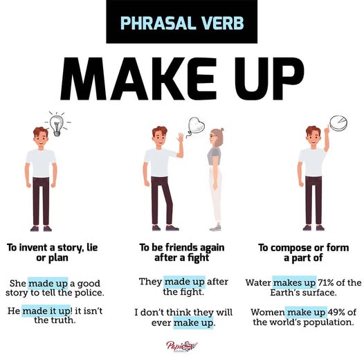 <p><span style="background-color: transparent;"><span>to make up</span></span></p>