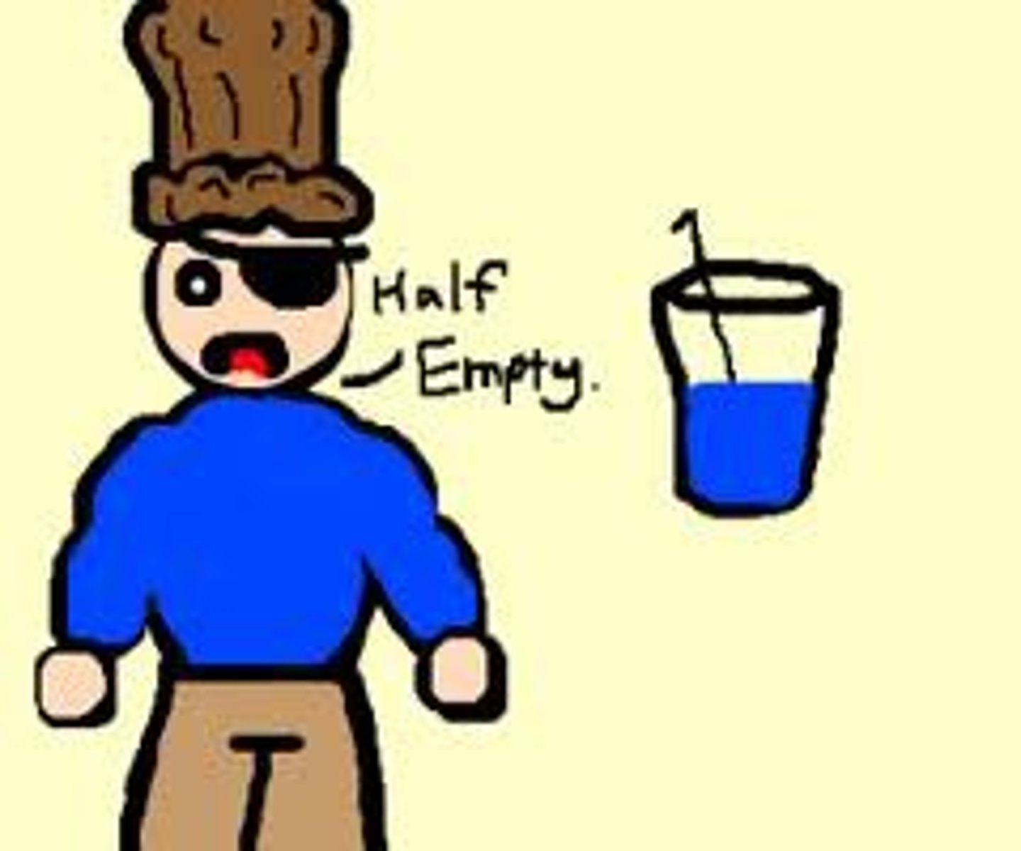 <p>a person who expects the worst</p>