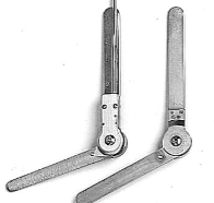 <p>Flail Arm Hinges </p>