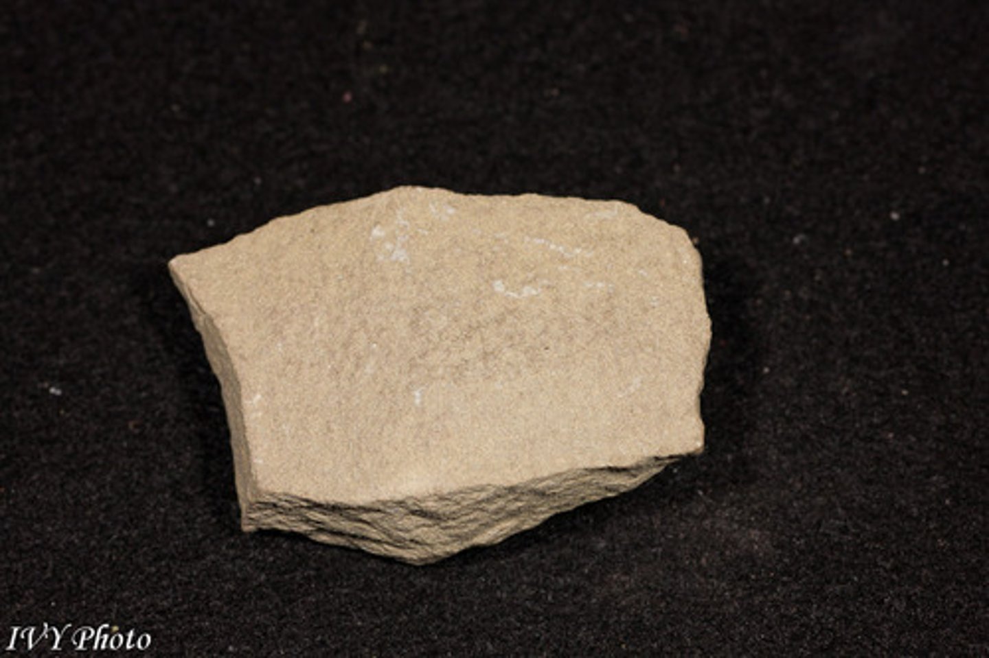 <p>sedimentary rock made up of silt (very small particles)</p>