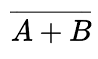 Demorgan's Law 