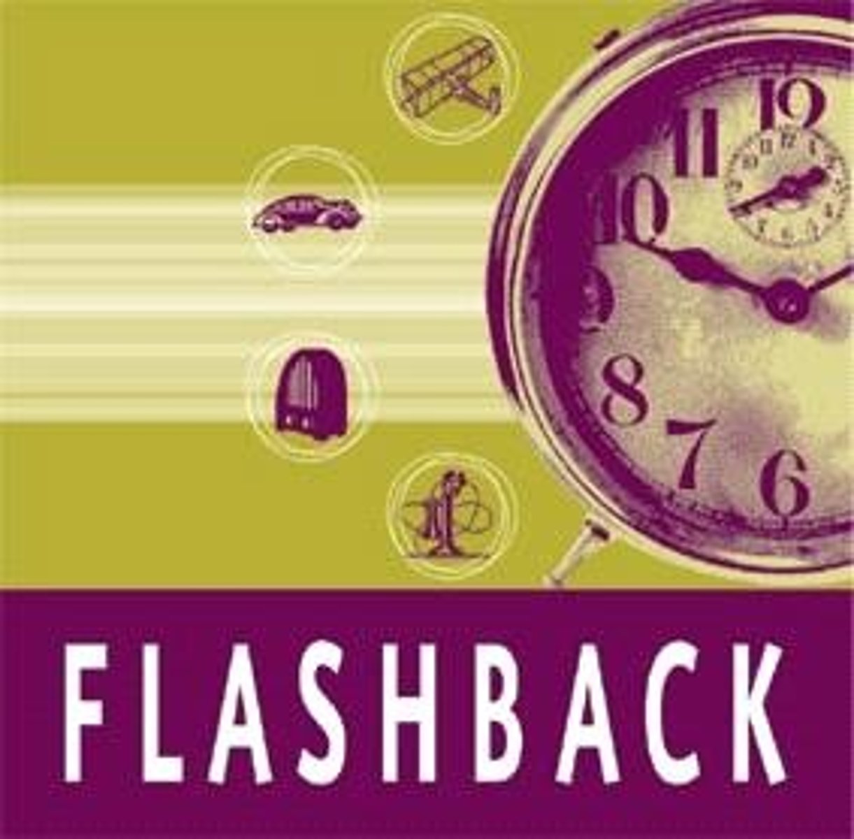 <p>when a portion of the story goes back in time</p>