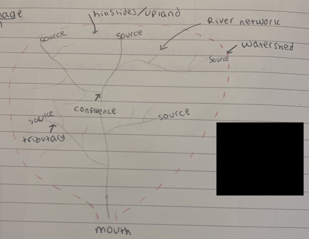 <p>what system is the drainage basin</p>