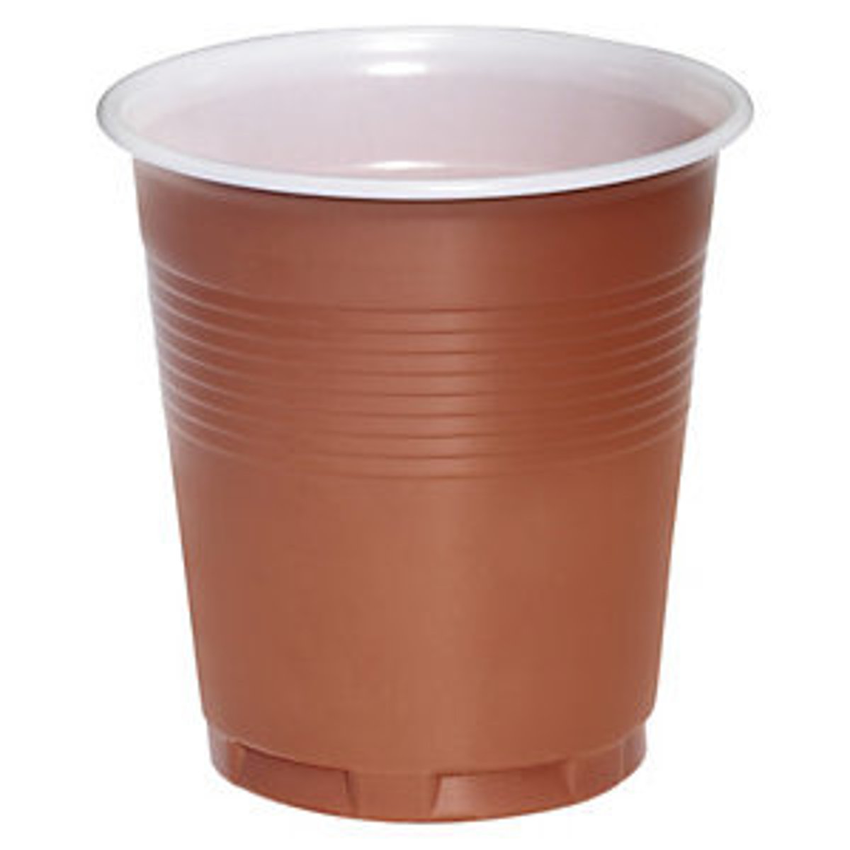 <p>plastic (made of plastic)</p>