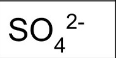 <p>SO42-</p>
