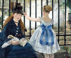 <p><strong>Le Chemin de fer (Gare Saint-Lazare) (1873)</strong></p>