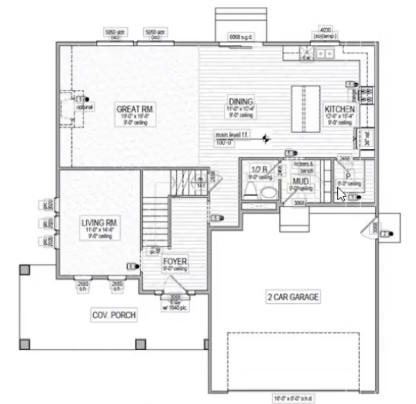 <ul><li><p><span style="font-family: &quot;Lato Extended&quot;">Does not show furniture</span></p></li><li><p><span style="font-family: &quot;Lato Extended&quot;">Shows walls</span></p></li><li><p><span style="font-family: &quot;Lato Extended&quot;">Architecture and horizontal dimension</span></p></li><li><p><span style="font-family: &quot;Lato Extended&quot;">shpws columns and walls in the plan</span></p></li></ul><p></p>
