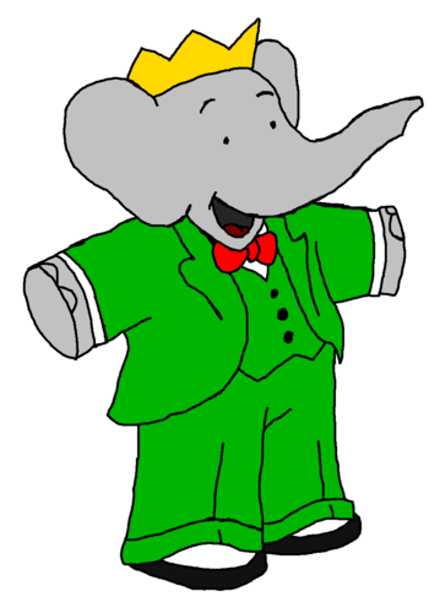 <p>Cartoon King of the Elephants</p>