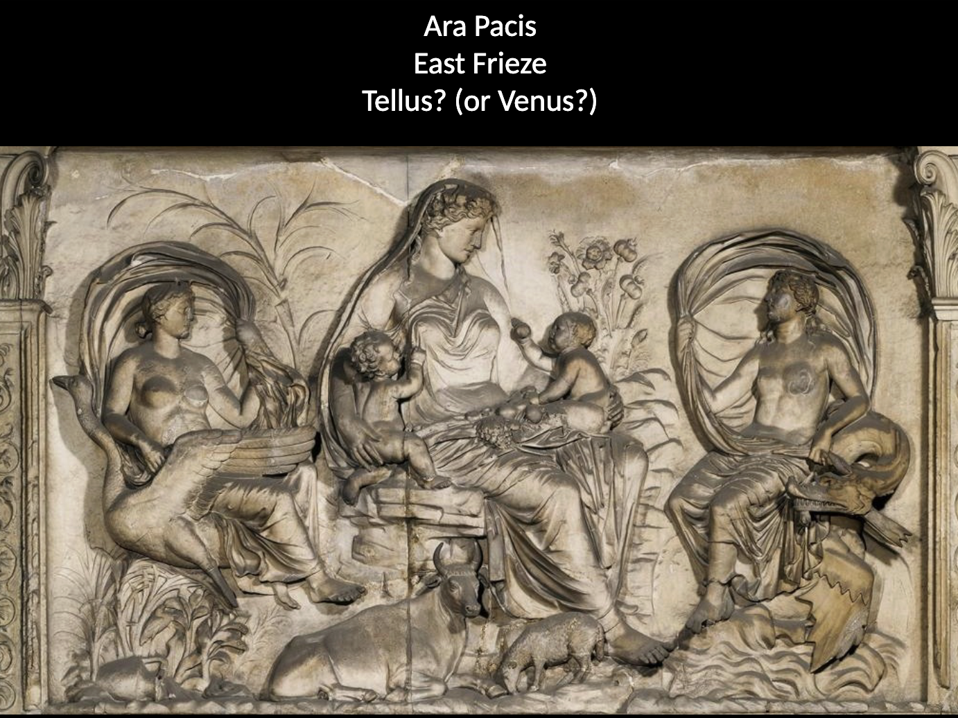 <p>East Frieze—Roma &amp; Mother Earth (Tellus/Venus) </p>