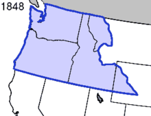 <p>President Polk <span>signed w/ British-Canada to settle border disputes, gained Oregon, Washington, &amp; parts of Idaho territory</span></p>