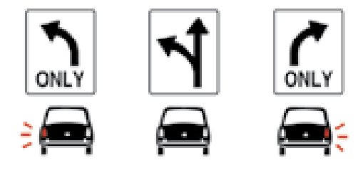 <p>Overhead Lane Signals</p>