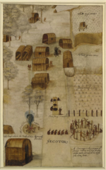 (B) The impact of epidemic diseases introduced by Europeans