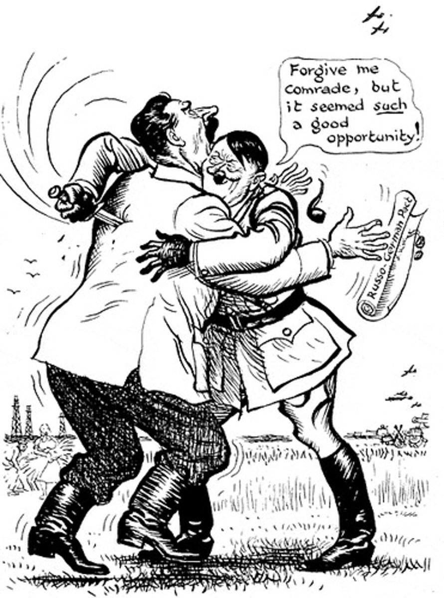 <p>Code name for plan used by Hitler to invade the Soviet Union in search of more living space. Broke the Molotov-Ribbentrop pact</p>