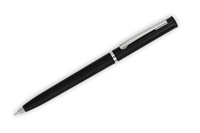 <p>a writing instrument that uses ink for writing or drawing, typically with a metal or plastic ballpoint or nib. </p>