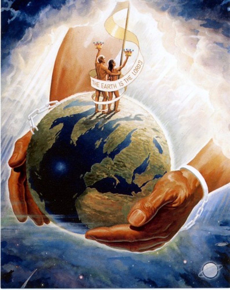 <p>Creationism, the belief that life was created by a supernatural being.</p>