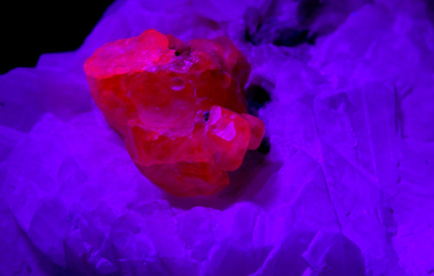 <p>Red variety of corundum.<br>Finest ones from Burma (Mogok).<br>Contain trace amounts of Cr as coloring agent.</p>