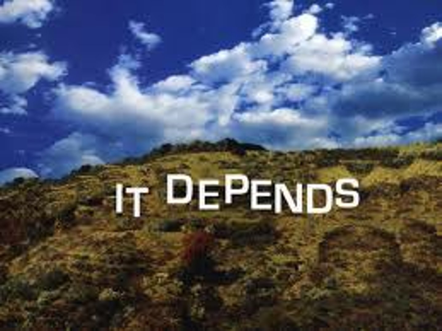 <p>it depends</p>