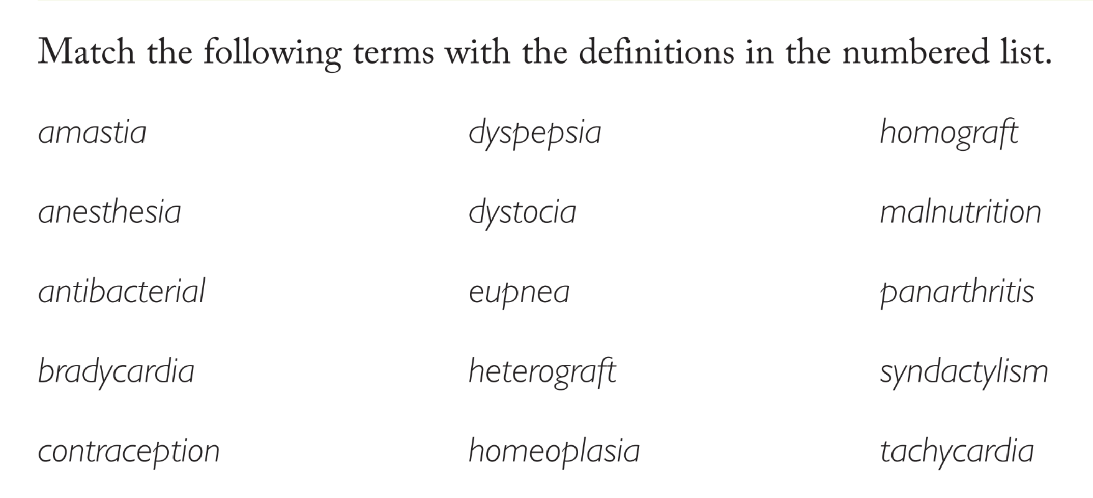 <p>Tissue transplant from the same species</p>