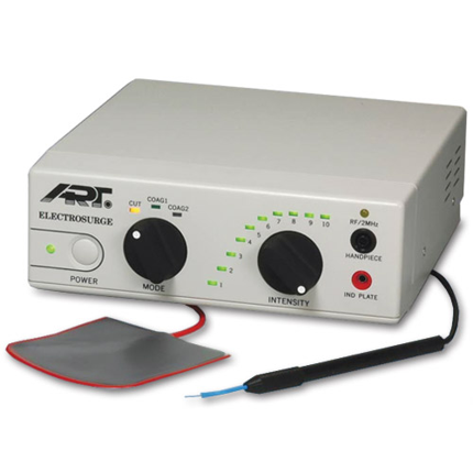 <p>Electrosurgical Generator</p><p>act as part of an electrocautery unit</p>