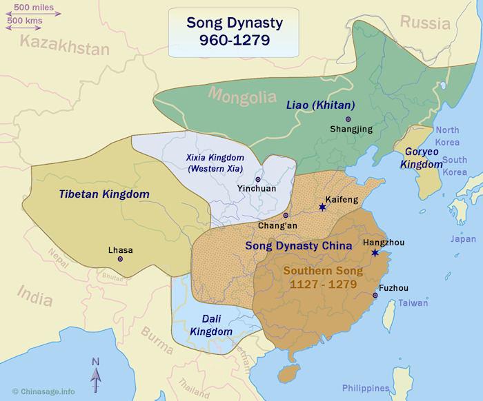 <p>From 960-1279, the Song dynasty was defined as a &quot;golden age&quot; of Chinese arts and literature. The Song dynasty created a bureaucracy in which six major ministries were seen by the Censorate. To staff this bureaucracy, an examination system (revived from the Han dynasty) provided a modest measure of social mobility in a hierarchical society. Song dynasty China, in short, offered a mixture of tightening restrictions and new opportunities to women.</p>