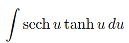 <p>Find the integral.</p>