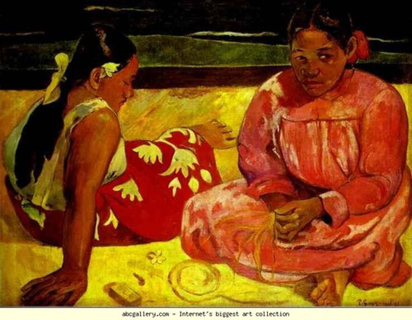 <p>He worked in a bank for a long part of his life. at the age of 35, he quit his job, family, and old life for painting. He painted impressionist style of arts. He painted where he traveled. He went to Panama, Martinique, Tahiti, and Marquises. He painted simple people that were kind and he painted a lot of beautiful paintings.</p>