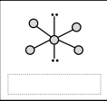 <p>4 bonds, 2 lone pairs</p>