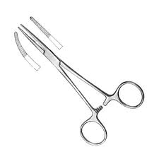 Clamping large blood vessels or tissue