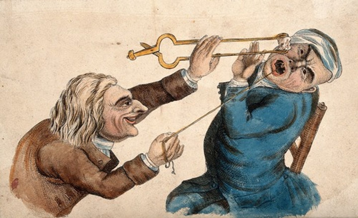 <p>a toothache</p>