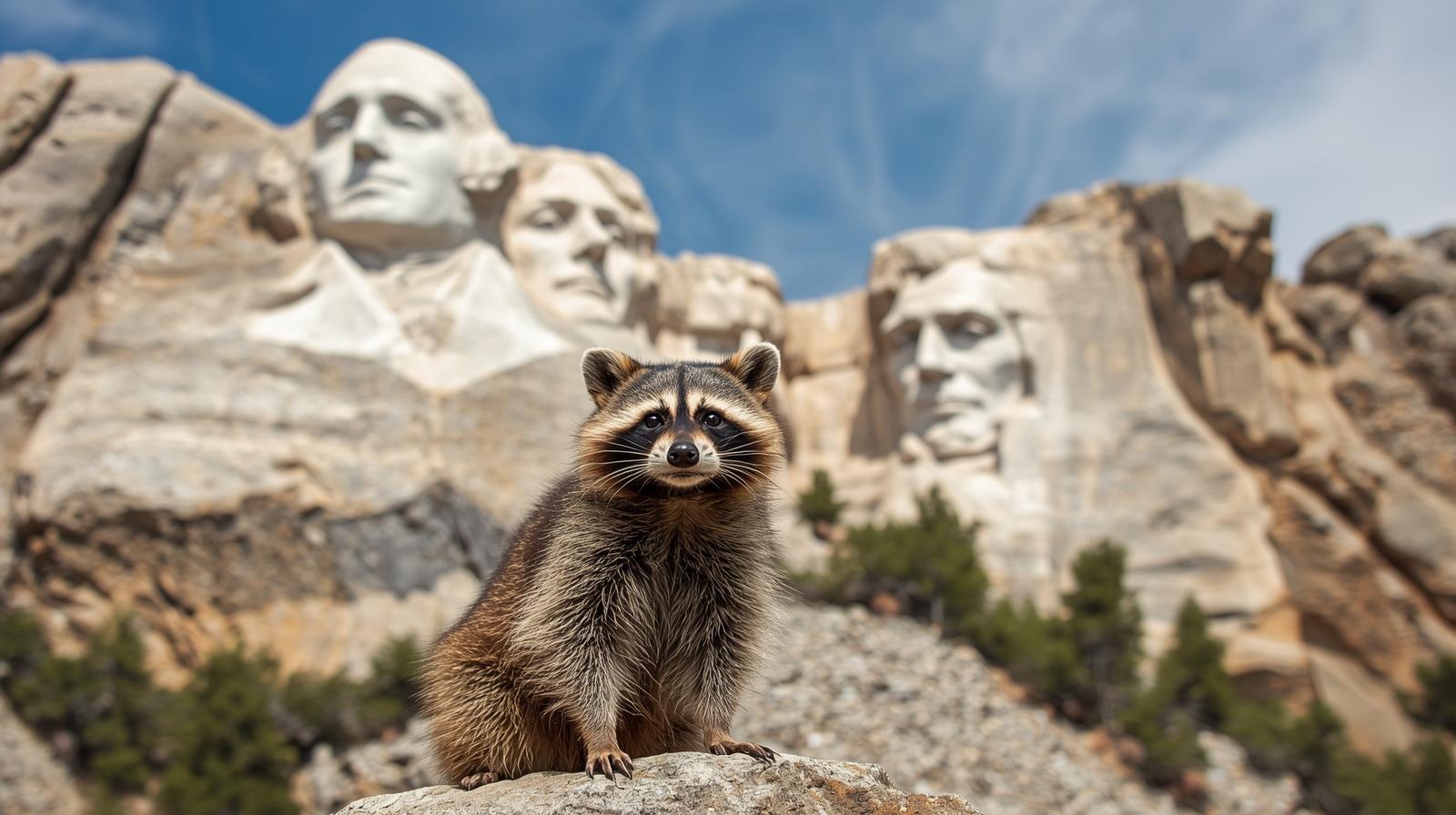 <p>A monumental sculpture in South Dakota carved into granite, featuring the faces of four American presidents: George Washington, Thomas Jefferson, Theodore Roosevelt, and Abraham Lincoln. </p>