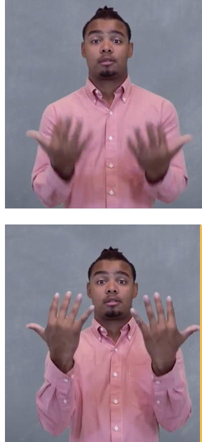 <p>Sign “FIRE” (raise hands with palm facing inwards up near your face), then sign “BUILDING”; Alternative: sign “FIRE” and then fingerspell “STATION”; <strong>Alternative sign for fire: “B “ handshape taps forehead twice</strong></p>