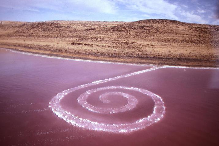 <p>Spiral Jetty, 1970</p>