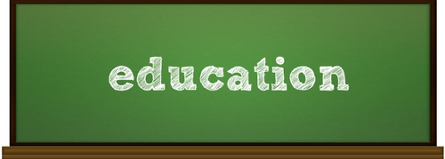 <p>education major</p>