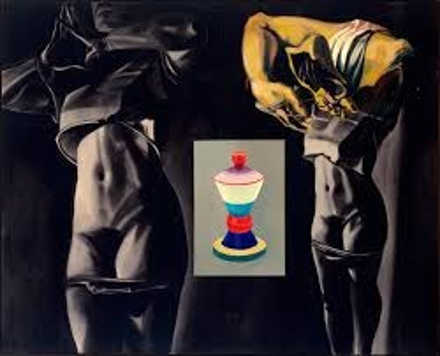 <p>Neo-expressionism, appropriation, artist states his works have no meaning - debate between intention and reception, emptying images and specifically those associated with "high art" of their meaning, blending"high" and "low" art</p>