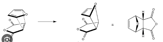 <p> a product of a Diels-Alder reaction where the substituents on the newly formed ring are oriented towards the diene in the transition state, typically resulting in greater stability due to secondary orbital interactions. </p>