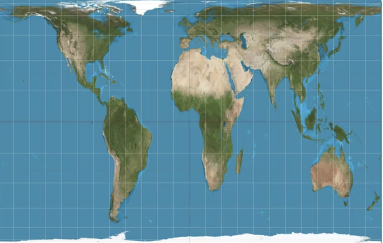 <p>Peter’s Projection </p>
