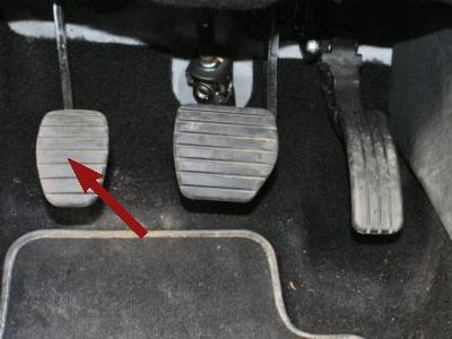 <p>disengages the transmission from the engine to allow changing gears</p>