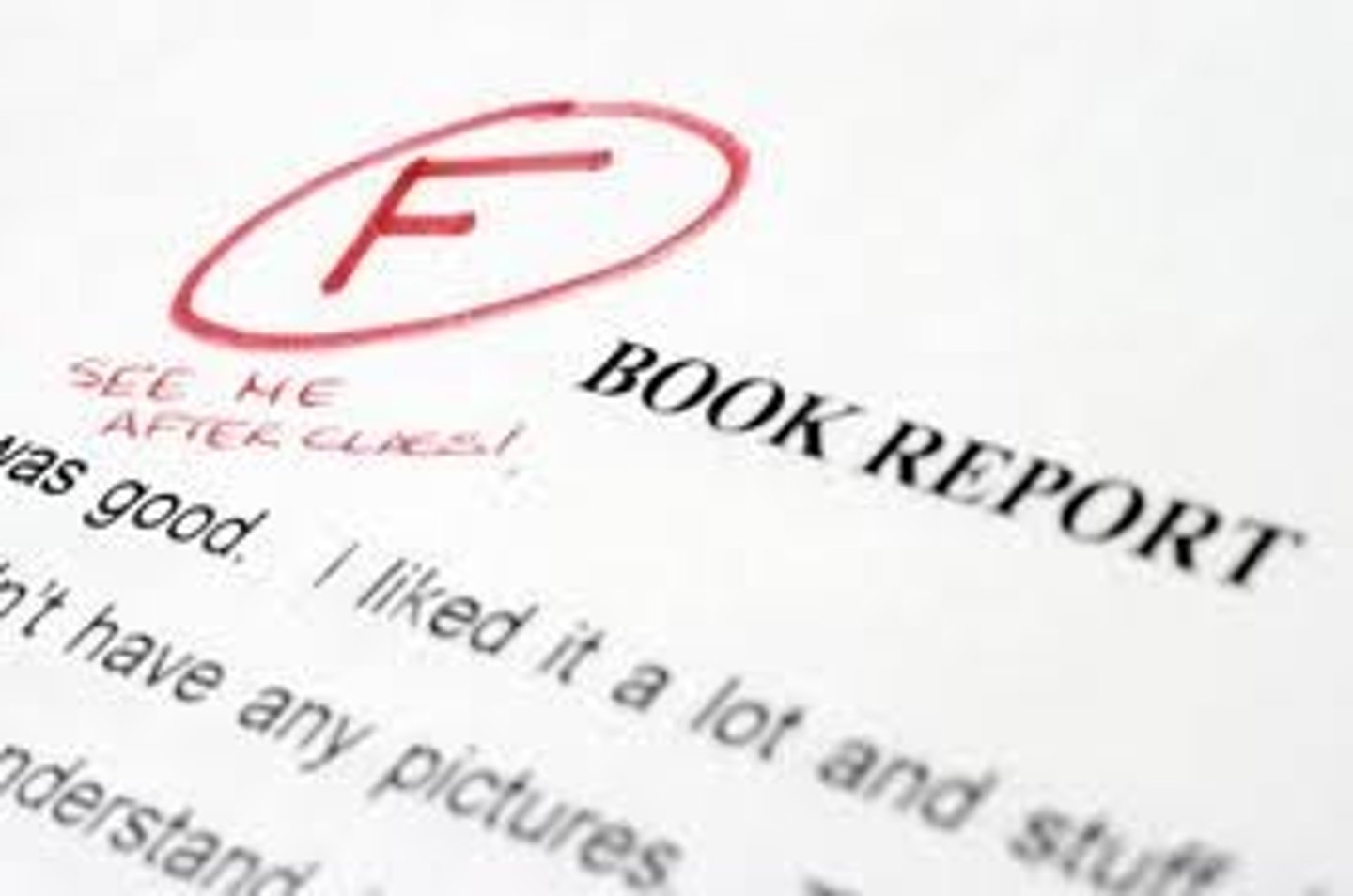 <p>to get a bad grade</p>