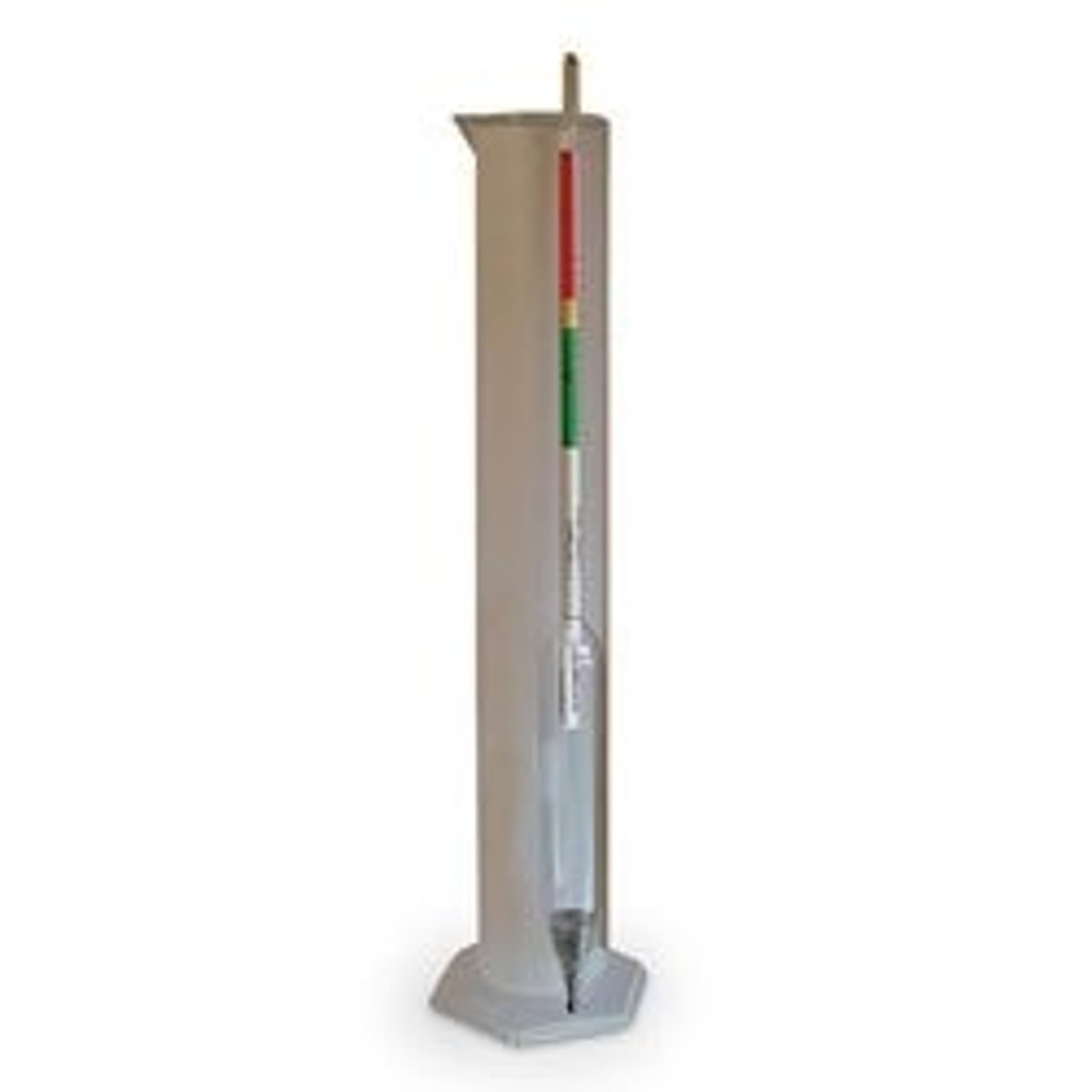 <p>instrument designed to float in a sample of colostrum to measure the specific gravity of colostrum</p>